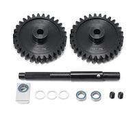 Kit d'engrenage de voiture RC pour Traxxas1/5, engrenages en acier trempé pour Traxxas 1/5 X-MAXX XRT 1,5 m 20T-25T-30T-35T grande pièce de transmission (30T + 30T)