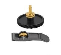 Kit d'engrenage pour extrudeuse A1 en acier trempé conçu pour Bambu Lab avec support de revêtement DLC et friction améliorée pour une extrusion stable