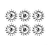 Kit d'engrenage rotatif en métal 7388 pour barbecue à monter soi-même, 6 pièces, conçu pour soutenir la rotation continue sur les barbecues à charbon de bois