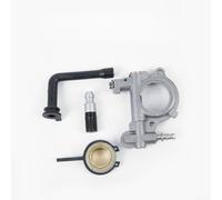 Kit d'engrenage sans fin de pompe à huile pour tronçonneuse M 60 024 026 avec filtre à huile et ligne, compatible avec MS 240 260, pièce # 1121 007 1043
