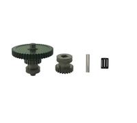 Kit D'engrenages D'extrudeuse, Compatible avec Elegoo, Neptune 4 Plus Pro Max, Mise À Niveau en Acier Trempé CNC, Alimentation De Précision, Assemblage De Tête Intégré(Hard Steel DLC A)