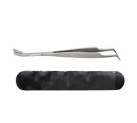 Kit d'enlèvement de tique - Outil de retrait de tiques en acier inoxydable professionnel pour animaux de compagnie et | Pince à épiler pour chiens, chats, extracteur de tiques sûr pour peau,