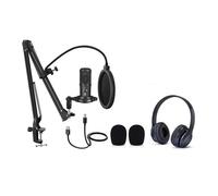 Kit d'enregistrement audio Easypix MyStudio Podcast - noir - TU