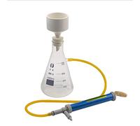 Kit d'entonnoir de Filtration d'appareil d'entonnoir de Buchner, utilisé pour Le Laboratoire éducatif d'école de fiole d'Erlenmeyer d'aspiration sous Vide (Color : 500ml)