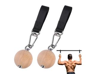 Kit D'entraînement À La Poignée De Balle D'escalade - Aides À La Préhension Antidérapantes Avec Suspension Par Corde Robuste Et Haute Résilience, Entraîneur Manuel En 2 Pièces Pour Un Entraînement Int