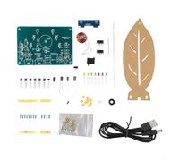 Kit d'entraînement à la soudure avec mécanisme oscillant électromagnétique et LED colorées, kit d'apprentissage électronique adapté aux débutants