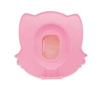 Kit D'entraînement À La Toilette pour Chat-16,14x15,35x1,38 Pouces, Fournitures De Pot pour Réutilisables, Entraîneur De Siège en Matériau PP | Amoureux des Animaux Maison Appartement Propriéta
