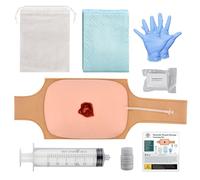 Kit d'entraînement à l'emballage des plaies, Kit Stop The Bleed pour la formation à l'hémostase, Kit de formation au moulage de plaies adhésives
