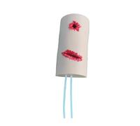 Kit d'entraînement au pansement hémostatique, modèle de simulation de lacération, modèle d'entraînement au contrôle des hémorragies et à l'arrêt des saignements, simule le pansement(A)