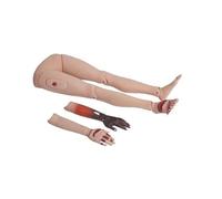 Kit D'EntraîNement Au Tamponnement des Plaies Et à La Pose De Garrots pour Simuler des ScéNarios De Blessures RéElles. Kit De Suture en Silicone Adapté Aux Formations Aux Premiers Secours.