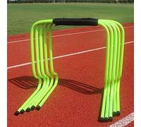 Kit d'entraînement d'agilité rapide, haies d'obstacles portables, équipement de fitness pour les sports scolaires, améliore la vitesse et l'agilité des athlètes du collège et du lycée