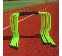 Kit d'entraînement d'agilité rapide, haies d'obstacles portables, équipement de fitness pour les sports scolaires, améliore la vitesse et l'agilité des athlètes du collège et du lycée