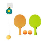 Kit d'entraînement de tennis professionnel pour interaction parent-enfant - Couleur unie - Bleu - Sans autocollant