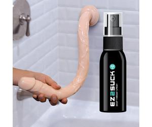 Kit d'entraînement : fellation et deep throat - gode long et spray EZ2SUCK
