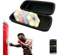 Kit d'entraînement lumineux for l'agilité sportive, for améliorer les réflexes et le temps de réaction, connectivité avec une application, for le basketball, le fitness, le football et la boxe