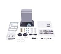Kit d'entraînement pour portail coulissant - 1800 kg - 750 W - Ouvre-portail électrique avec 2 télécommandes et clés d'ouverture d'urgence - Pour portails en acier/bois jusqu'à 12 m - Moteur en cuivre