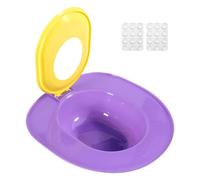 Kit d'entraîneur de Toilettes pour Chats - Traineur de Toilettes pour Animaux de Compagnie | siège d'entraînement pour Bain de Chat | Traineurs à litière de toiletes | Réutilisable Friendly Potty Pot