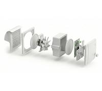 Kit d'entrée d'air hygroréglable mural / La ZUWAH EPP Standard de Aereco - 110155