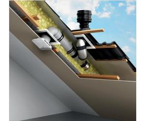 Kit d'entrée d'air hygroréglable pour toiture en pente ZUDAH Plus rouge naturel de Aereco - 110190