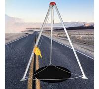 Kit d'entrée portable pour espace confiné avec treuil et équinte de levage pour tuyau souterrain et solutions sûres