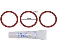 Kit d'entretien 200701 pour machines à café automatiques Saeco [3x joint torique 32x4, 4g graisse silicone]