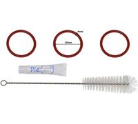 Kit d'entretien 200702 pour machines à café automatiques Saeco [3x joint torique 32x4, 4g graisse silicone, brosse pour groupe de percolation]