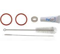 Kit d'entretien 200916 compatible avec les machines à café automatiques DeLonghi ECAM ESAM ETAM Dinamica, Eletta, PrimaDonna, Perfecta, Magnifica, Venezia | 6 pièces (joints, brosses, graisse) avec in