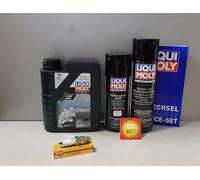 Kit d'entretien compatible avec Skyteam Skymini 125 - Service d'inspection - Bougie d'allumage huile d'entretien de chaîne