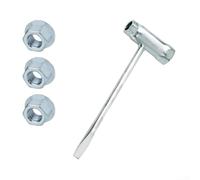 Kit d'entretien comprenant 12 clés en T et 36 écrous pour tronçonneuse MS170, MS180, MS230, MS250, MS260, MS290, MS360, MS390, pour la réparation et le réglage de la tronçonneuse (A)