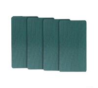 Kit d'entretien de bâche de sécurité piscine 4 patchs pour réparation efficace sur les zones endommagées des couvertures (vert)