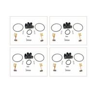 Kit d'entretien de balais de charbon de démarreur électrique, outil de réparation de moto Compatible avec SXF XCFW EXCF FC FE FS modèle 79240001000(4 KIT)