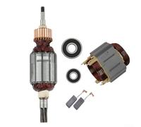 Kit d'entretien de brosse carbone et roulement de rotor de stator pour HR4001C HR4011C Power Equipment 513633-7 625758-6