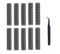 Kit d'entretien de buse en silicone pour A1 Mini 10 brosses + pince à épiler pour enlever efficacement les débris