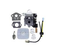Kit d'entretien de carburateur avec bougie d'allumage, compatible avec les moteurs Echo GT200, GT201i,