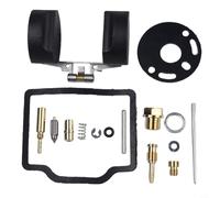 Kit d'entretien de carburateur pour moto CB750K 1969-1976 avec joint de cuvette flottante, joint de couvercle supérieur, ressort à air et composants de jet