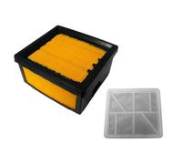 Kit d'entretien de filtre à air avec papier principal et filtres d'écran, compatible avec les fraises Husqvarna K760 K770, pièce de rechange pour pièce 5743623-01
