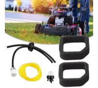 Kit d'entretien de filtre à air pour tondeuse à gazon avec éponge et pièces en plastique, compatible avec RY254BC RY60511B BM254BV UT08544 Series, noir et jaune, lot de 5 pièces