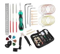 Kit d'entretien de guitare, accessoires d'entretien des frettes | Kits d'outils de configuration de guitare | pour basse, ukulélé, banjo, joueurs d'instruments de musique, luthier