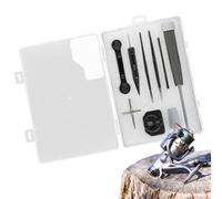 Kit d'entretien de moulinet de pêche - , 1 unité d'outils de précision pour l'optimisation mécanique, ensemble multi-composants avec étui rigide, pièce de matériel, de système pour