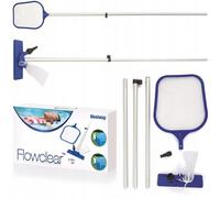 Kit d'entretien de piscine Bestway Flowclear épuisette et aspirateur pour...