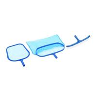 Kit d'entretien de piscine - vidaXL - 3 pcs - Écumeurs et brosse murale - Matériaux durables - Multifonctionnel