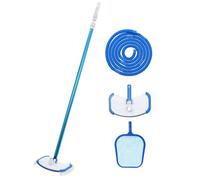 Kit d'entretien de piscine - vidaXL - 4 pcs - Manche réglable - Tuyau 8 m - Matériau durable
