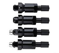Kit d'entretien de tige de valve TPMS 4 pièces compatible avec Tesla pour valves de pneu, installation facile et sécurisée