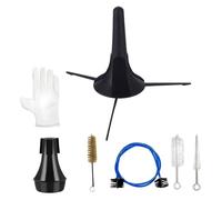 Kit d'entretien de trompette | 7 pièces d'accessoires de restauration d'instruments de musique | Ensemble d'outils de nettoyage d'entretien d'instruments - pour les étudiants, les passionnés, les