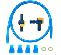 Kit d'entretien du système d'hydratation 9 pièces valve de morsure, connecteurs de tuyau, joints toriques et accessoires de remplacement de tuyaux d'eau