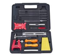 Kit d'entretien et affutage Tronçonneuse Oregon 601981 Kit d'outils pour entretien de tronçonneuse Un kit complet pour entretenir