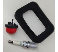 Kit d'entretien filtre à air + ampoule d'amorçage pour moteurs de tondeuse Mountfield Stiga SP414 HP414 RS100 RV100 pièces de rechange