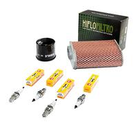Kit d'entretien filtre à air + filtre à huile + bougies d'allumage pour Hon da CBR 1000 F CBR1000 F SC21 SC24 année de construction 1987-2000