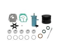 Kit d'entretien for réparation de pompe à eau hors-bord avec joint de vidange de filtre à carburant et huile 25 30 CV DF25A DF30A 2015