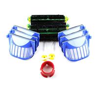 Kit d'entretien Haut de Gamme adapté aux Robots aspirateurs iRobot Roomba 564, 565 série Pet | Jeu de 2 brosses + 6 filtres AeroVac + 2 brosses latérales + Outil de Nettoyage